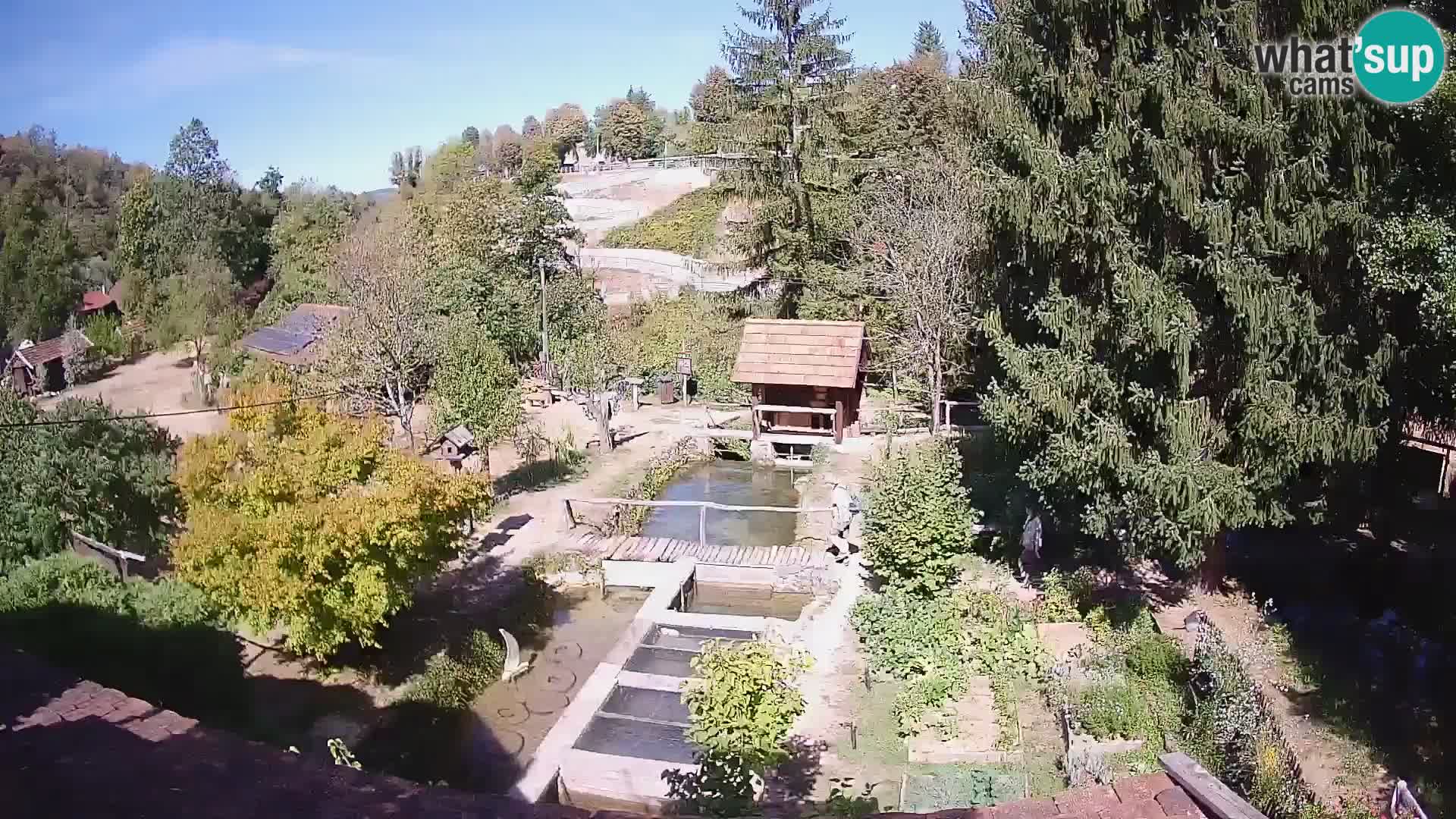 Live-Webcam Rastoke – Fluss Slunjčica – Kroatien