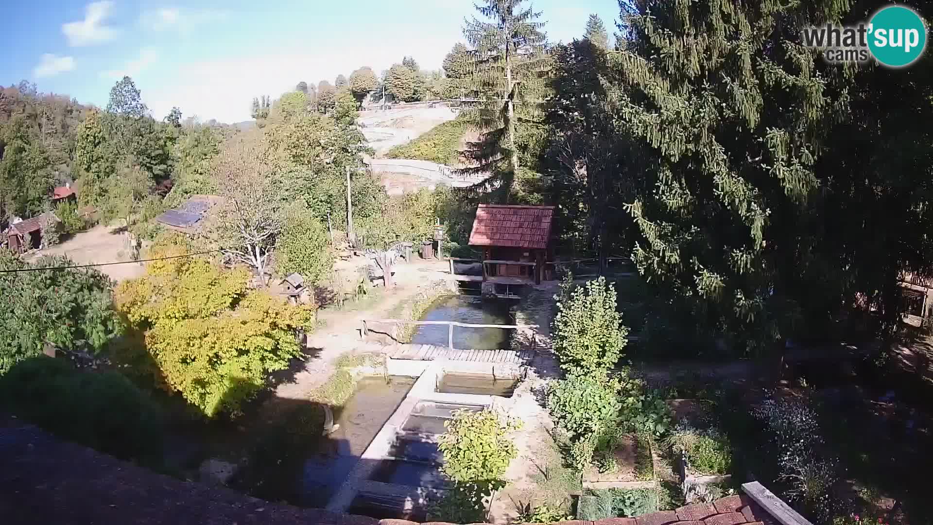 Live-Webcam Rastoke – Fluss Slunjčica – Kroatien