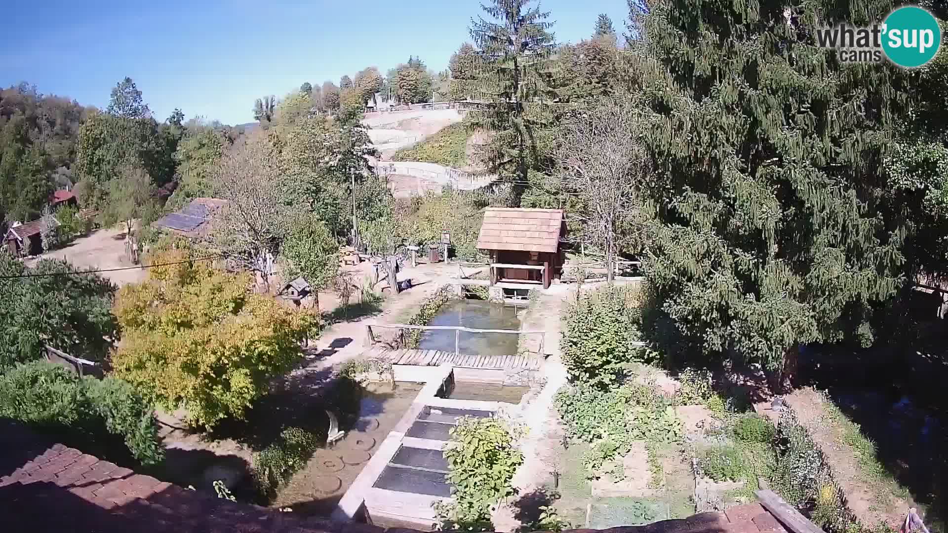 Live-Webcam Rastoke – Fluss Slunjčica – Kroatien