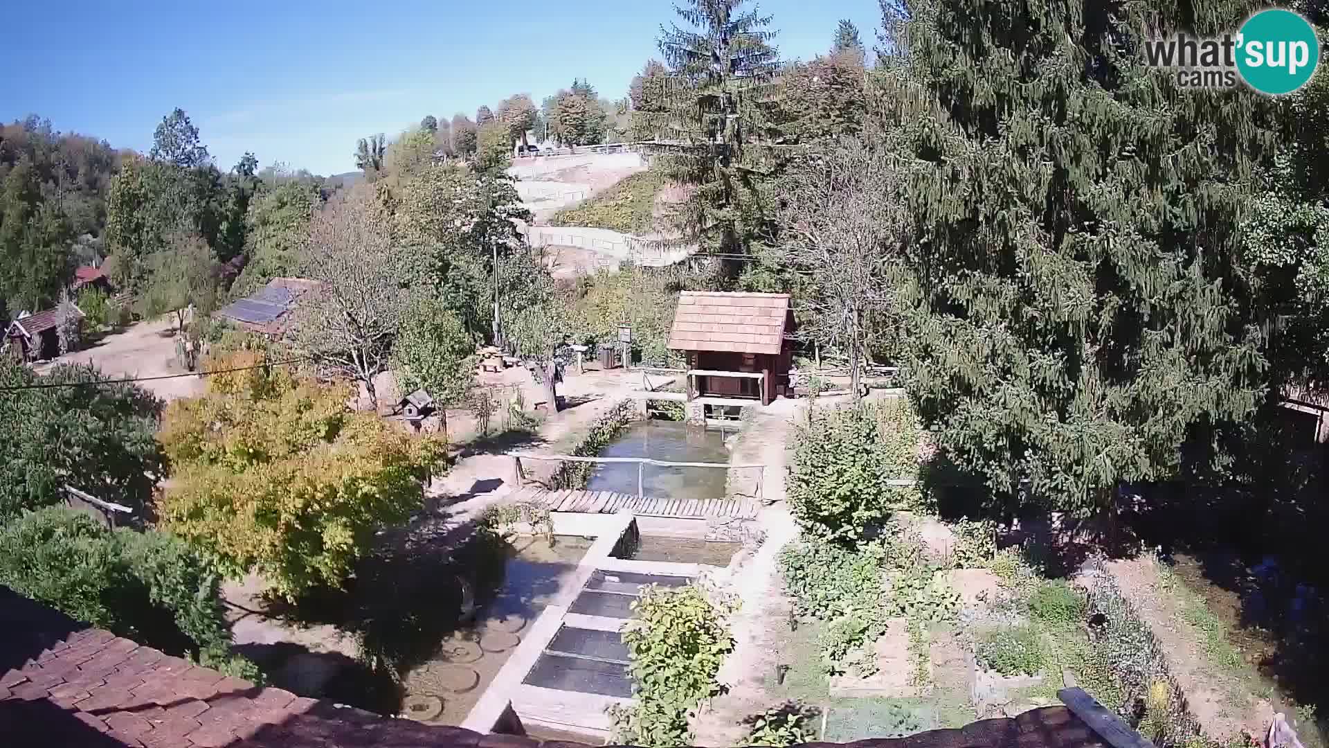 Live-Webcam Rastoke – Fluss Slunjčica – Kroatien