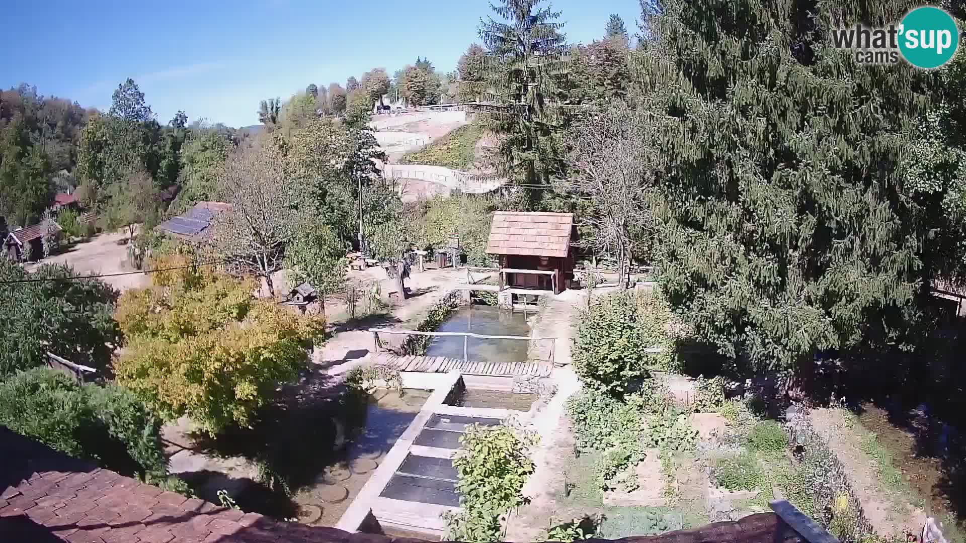 Live-Webcam Rastoke – Fluss Slunjčica – Kroatien
