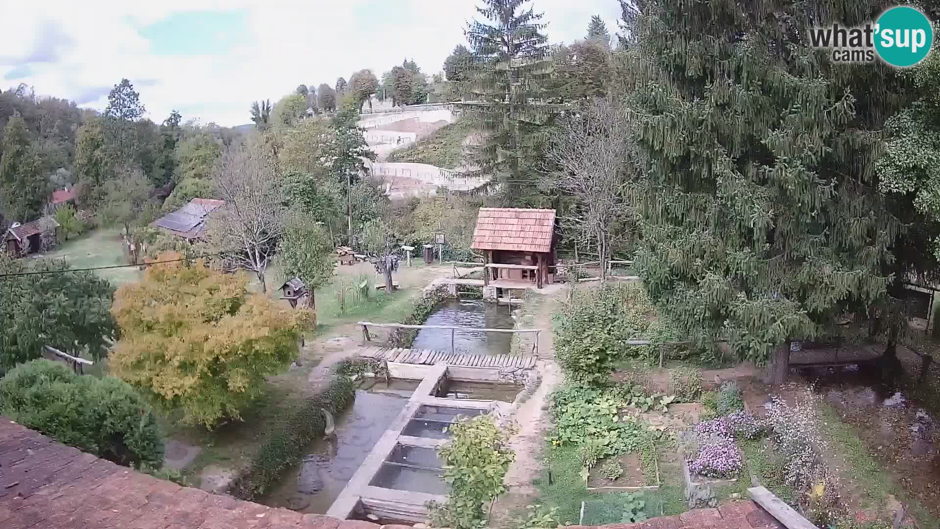 Live-Webcam Rastoke – Fluss Slunjčica – Kroatien