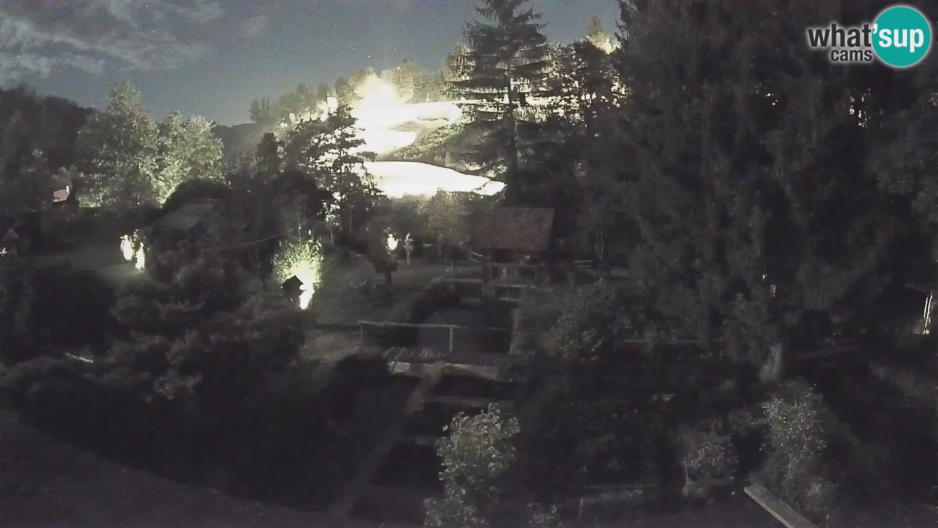 Live webcam Rastoke – river Slunjčica – Croatia