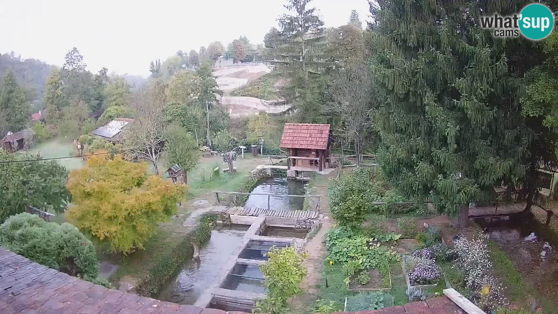 Live webcam Rastoke – fiume Slunjčica – Croazia