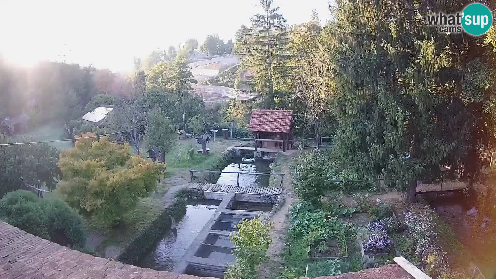 Live webcam Rastoke – fiume Slunjčica – Croazia