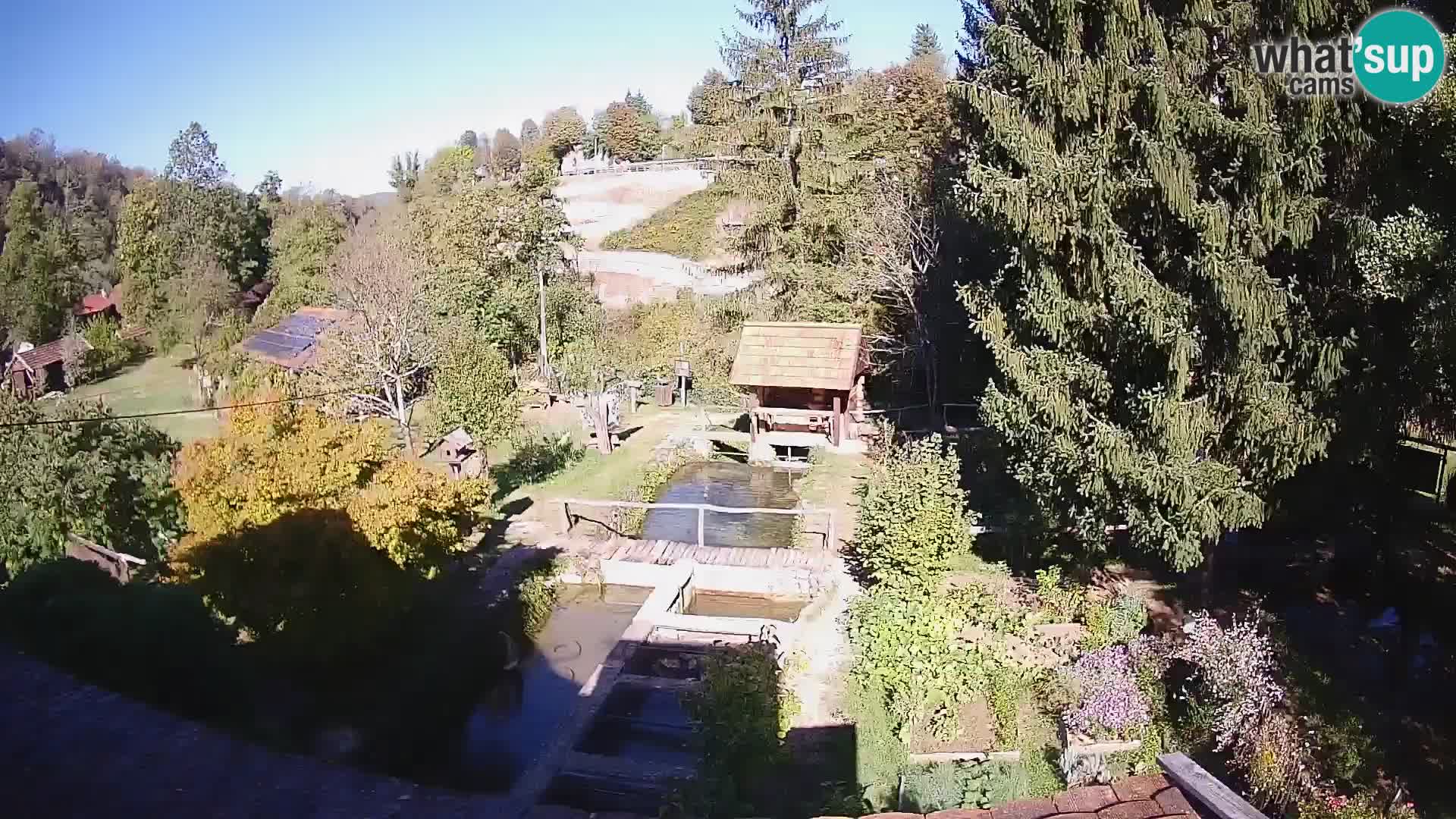 Webcam en direct Rastoke – rivière Slunjčica – Croatie