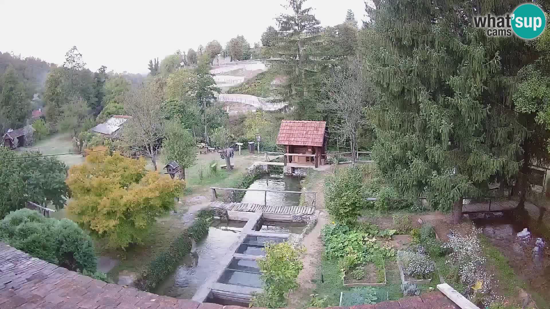 Live webcam Rastoke – fiume Slunjčica – Croazia