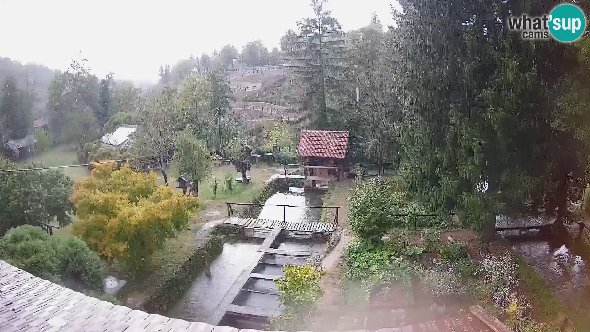 Live webcam Rastoke – fiume Slunjčica – Croazia
