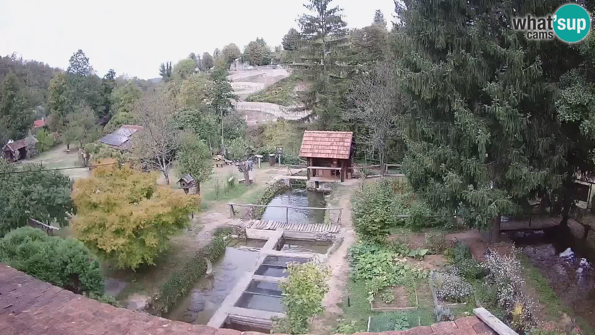 Live webcam Rastoke – fiume Slunjčica – Croazia