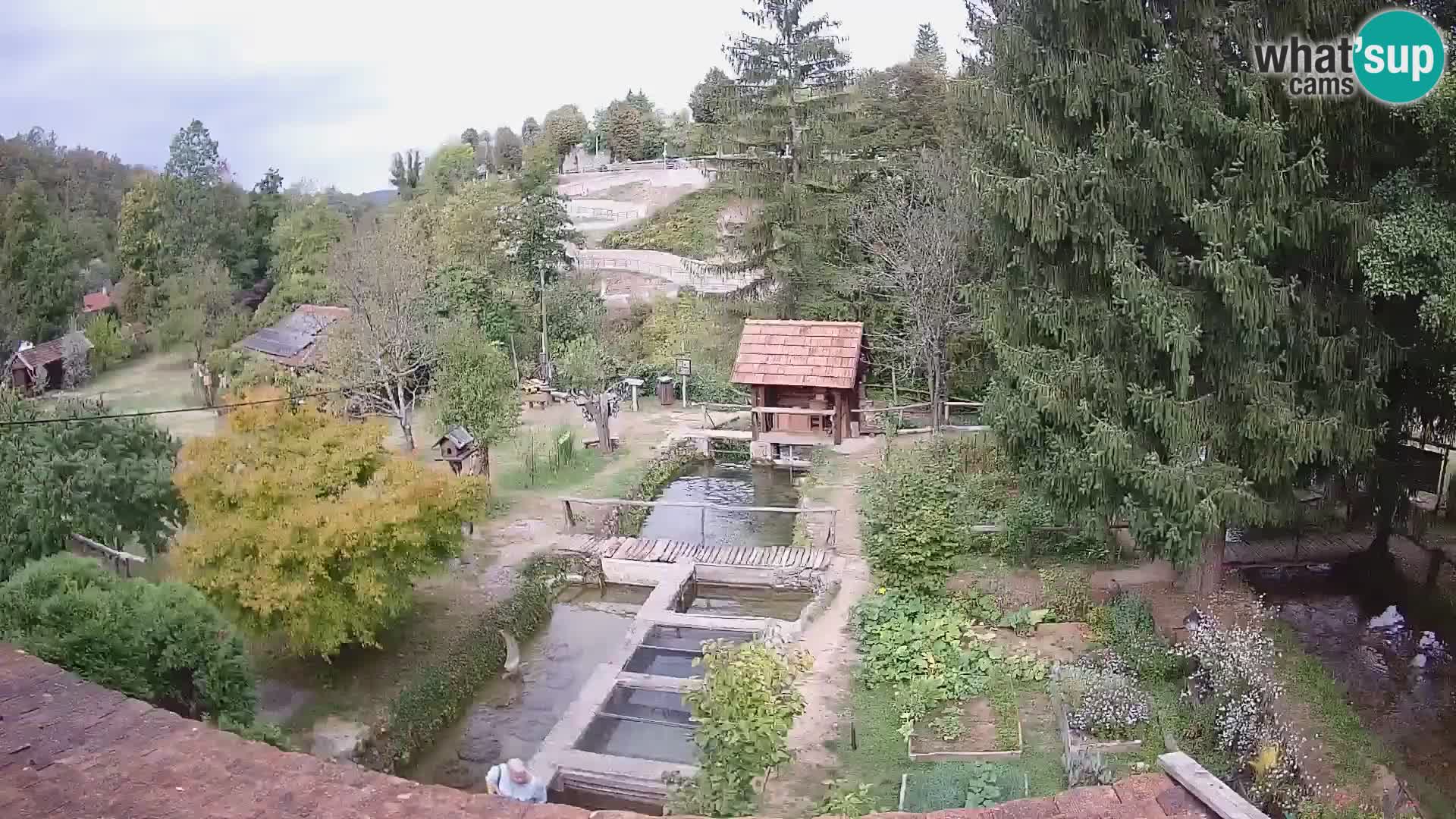Webcam en direct Rastoke – rivière Slunjčica – Croatie