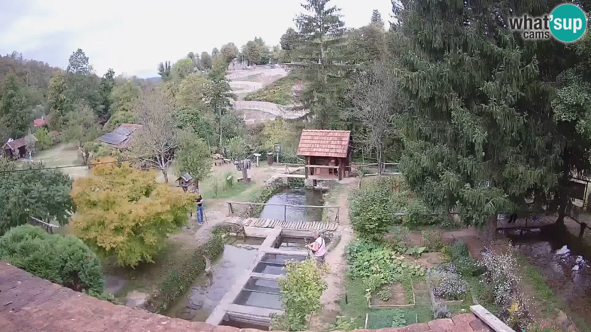 Live-Webcam Rastoke – Fluss Slunjčica – Kroatien