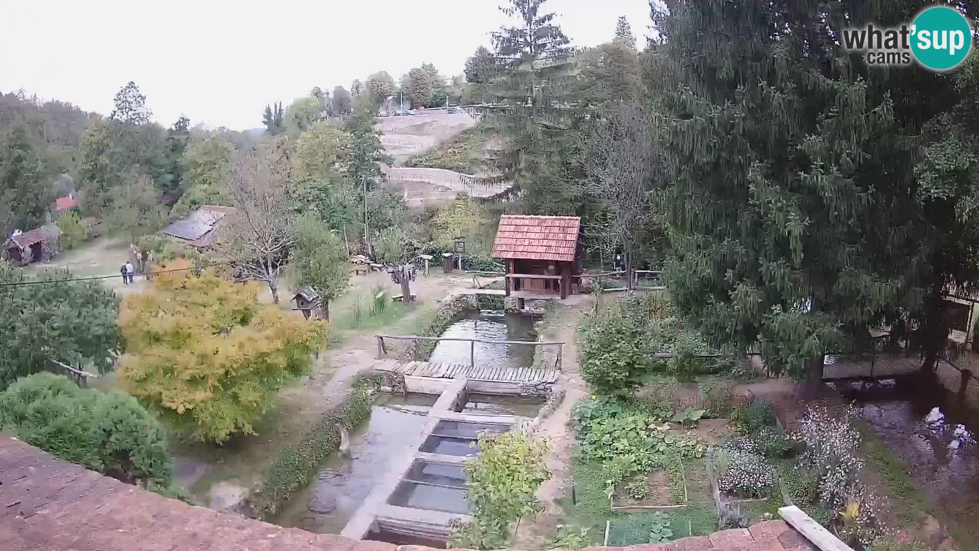 Webcam en direct Rastoke – rivière Slunjčica – Croatie