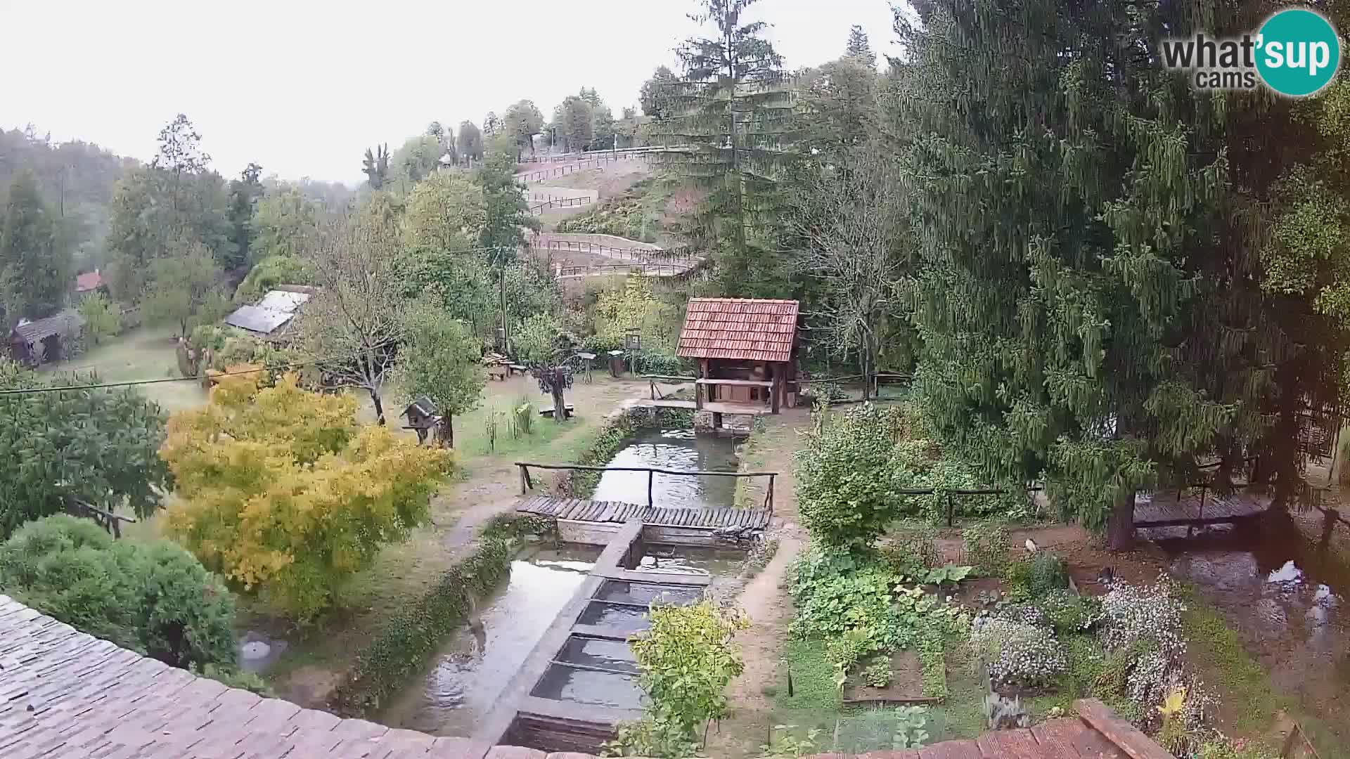 Live webcam Rastoke – fiume Slunjčica – Croazia