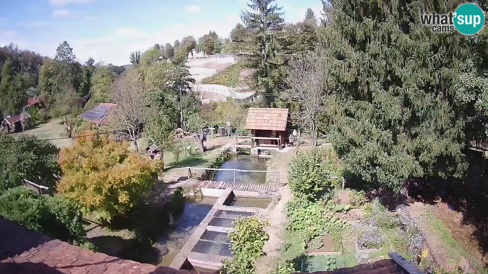 Live webcam Rastoke – fiume Slunjčica – Croazia