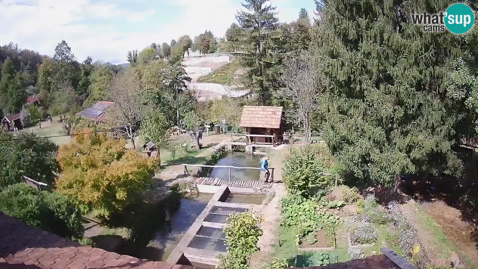 Live-Webcam Rastoke – Fluss Slunjčica – Kroatien
