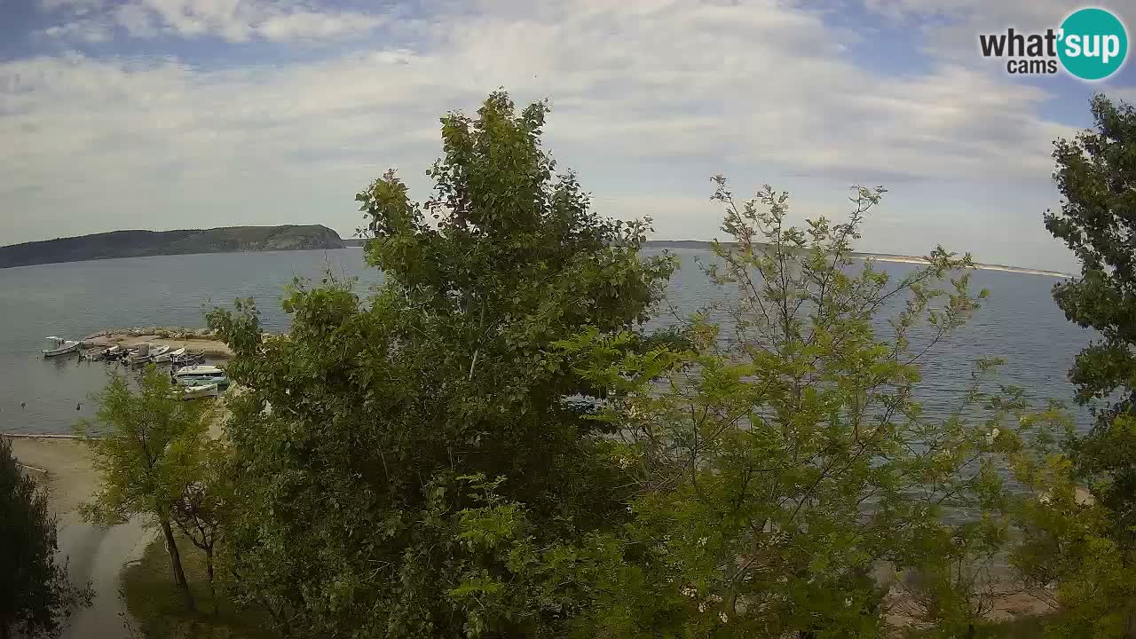 Camping Odmoree webcam Ražanac – Dalmazia