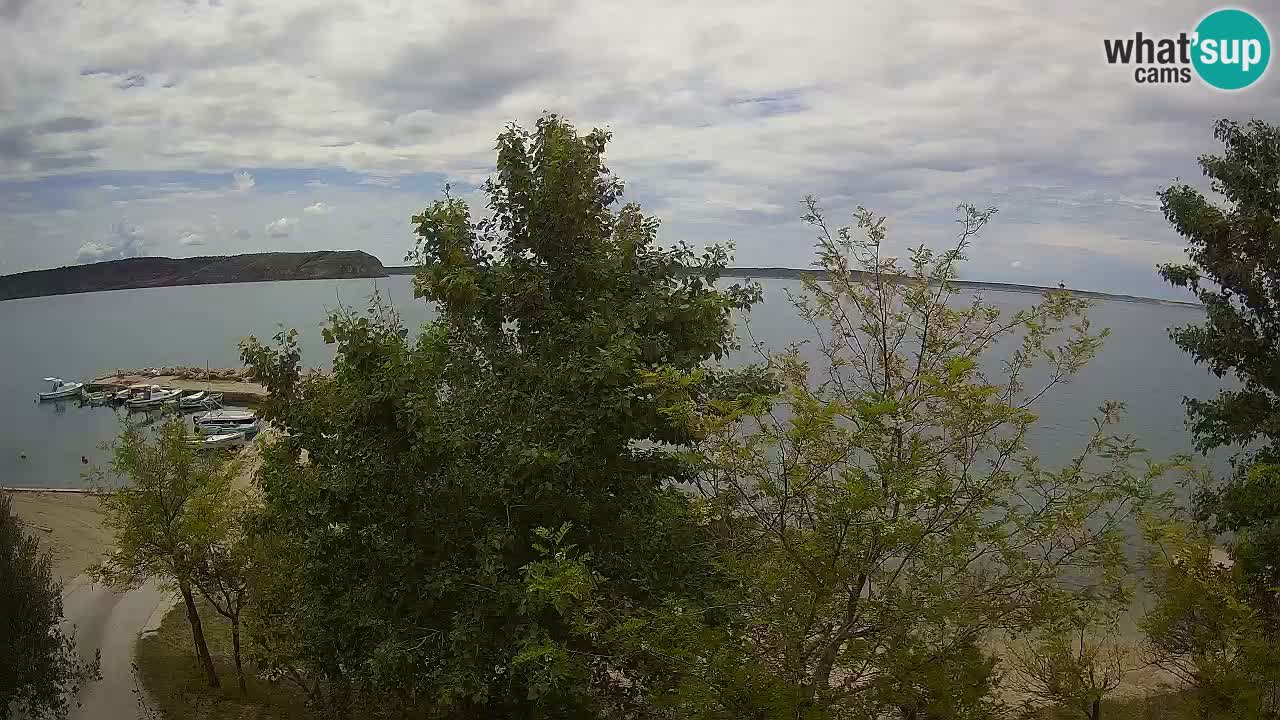 Camping Odmoree live webcam Ražanac – Dalmatien