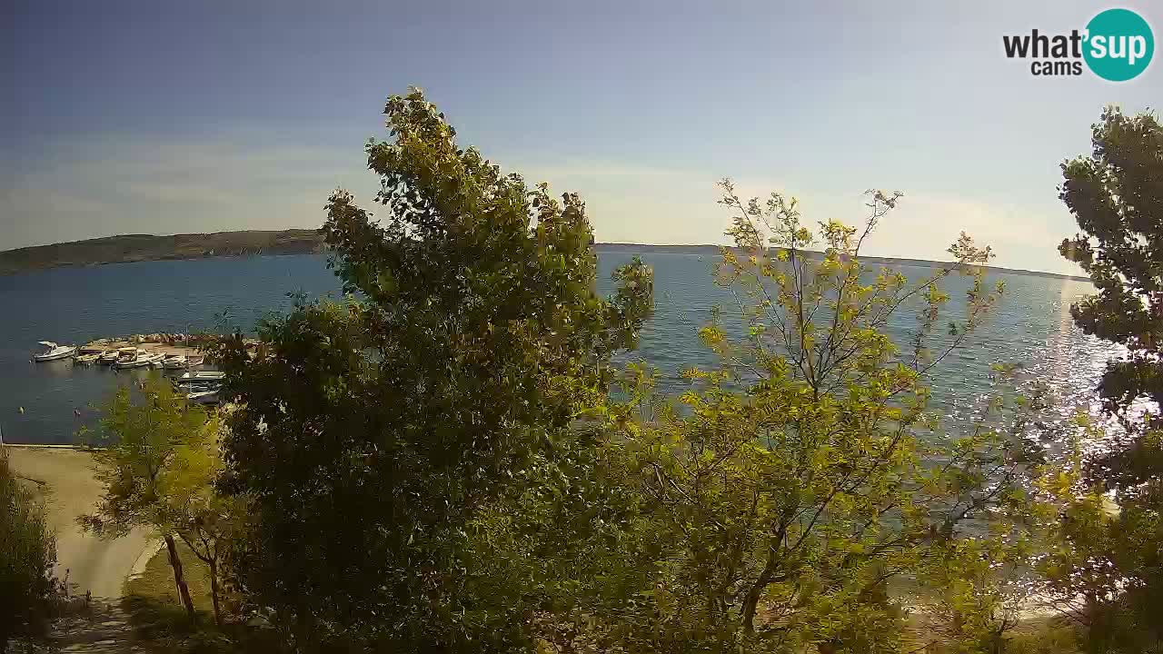 Camping Odmoree web kamera Ražanac – Dalmacija