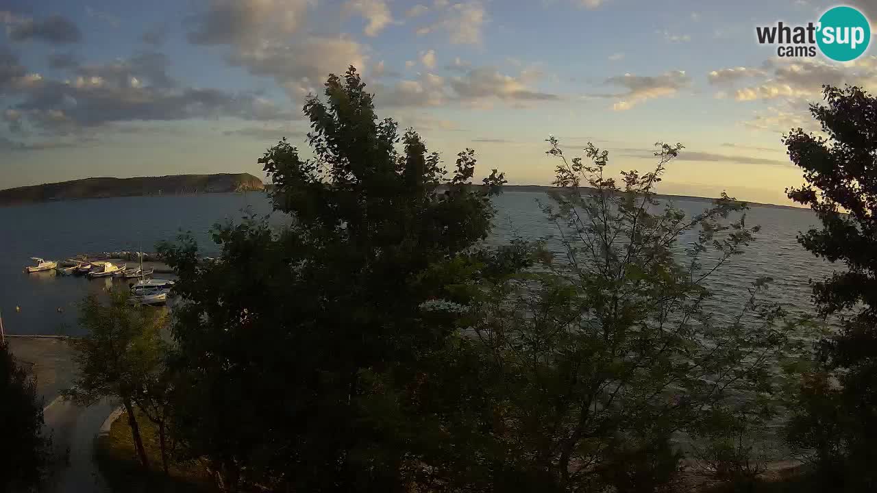 Camping Odmoree live cam Ražanac – Dalmatie