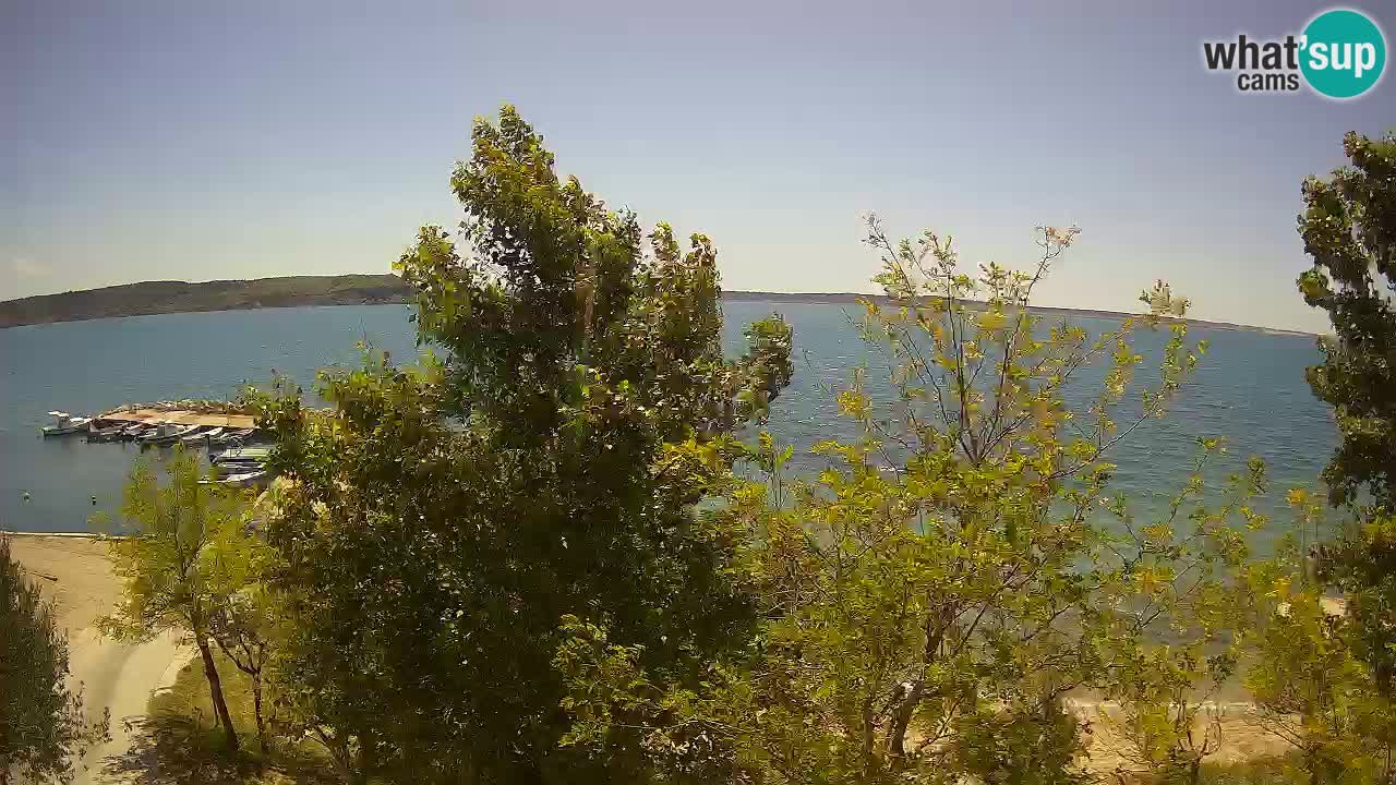 Camping Odmoree webcam Ražanac – Dalmatia