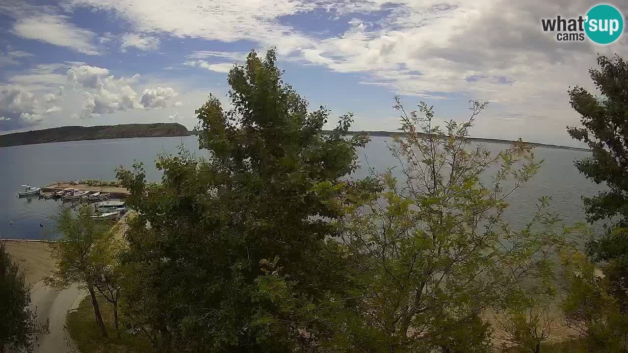 Camping Odmoree live cam Ražanac – Dalmatie
