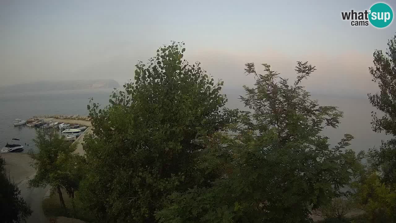 Kamp Odmoree spletna kamera Ražanac – Dalmacija