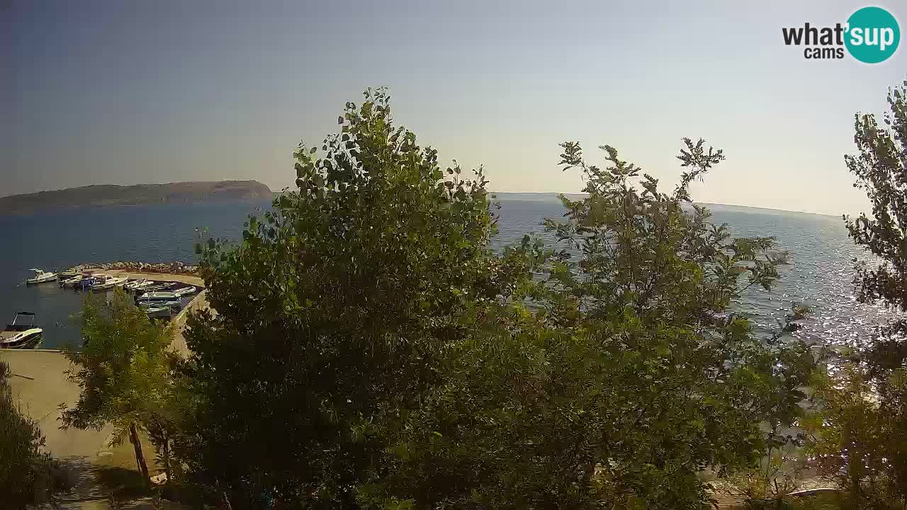Camping Odmoree live cam Ražanac – Dalmatie