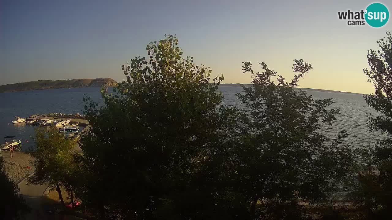 Camping Odmoree live webcam Ražanac – Dalmatien