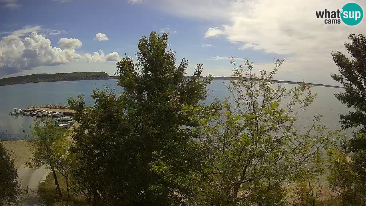 Camping Odmoree live webcam Ražanac – Dalmatien