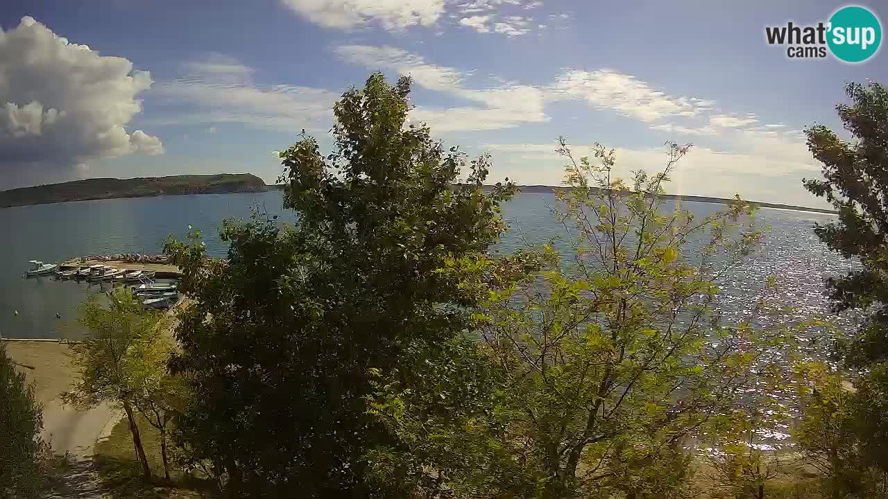 Camping Odmoree live cam Ražanac – Dalmatie
