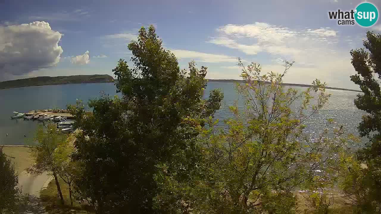 Camping Odmoree webcam Ražanac – Dalmatia