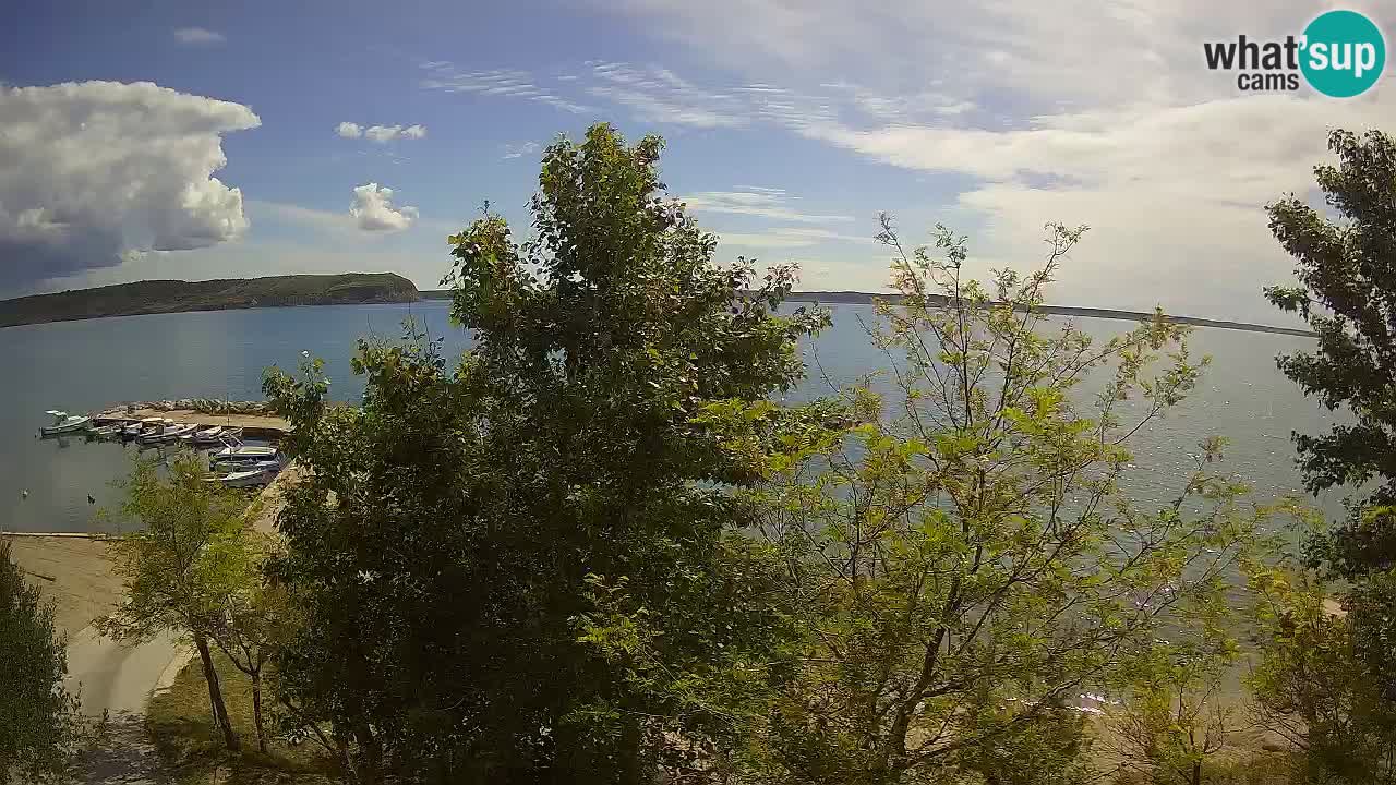 Camping Odmoree live webcam Ražanac – Dalmatien