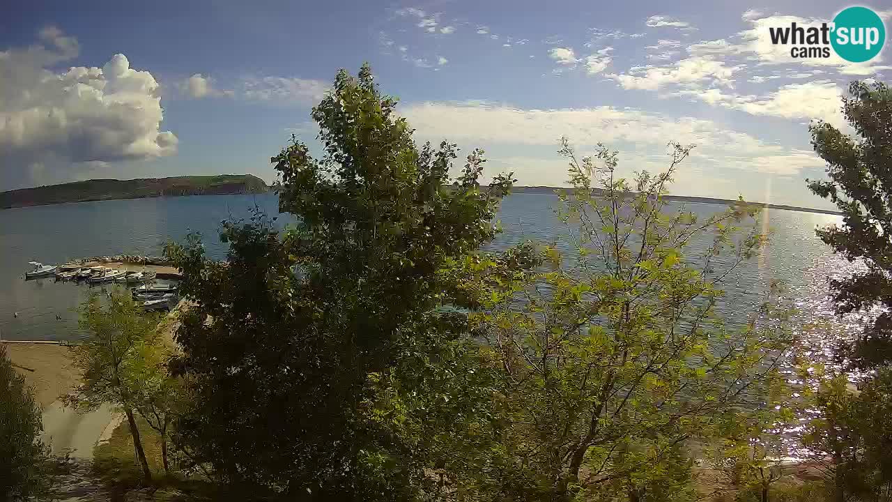 Camping Odmoree live webcam Ražanac – Dalmatien