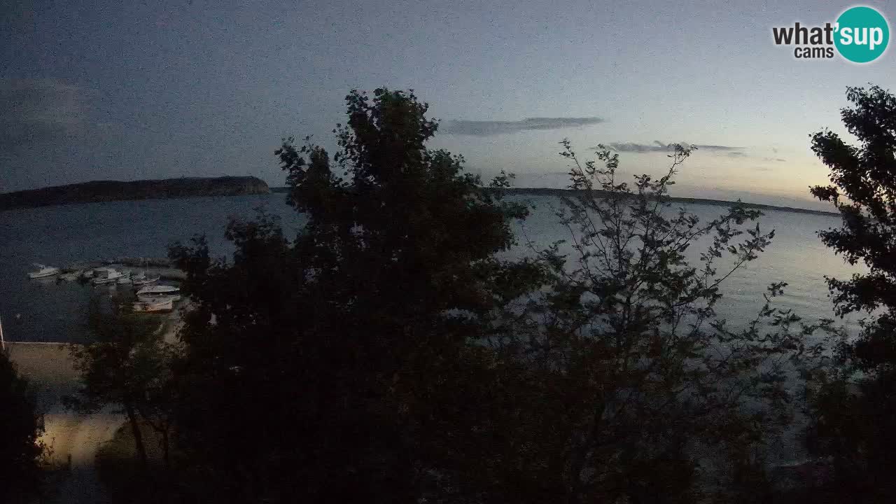 Camping Odmoree live webcam Ražanac – Dalmatien