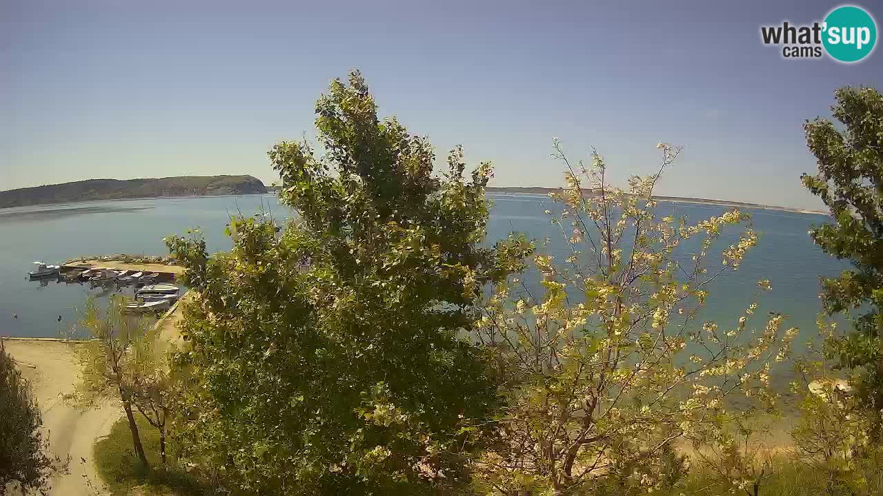 Camping Odmoree live webcam Ražanac – Dalmatien