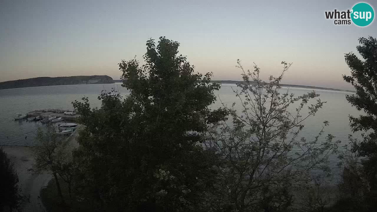 Camping Odmoree live webcam Ražanac – Dalmatien