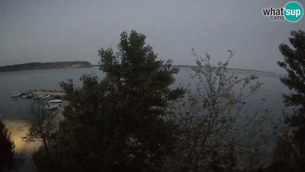 Camping Odmoree live cam Ražanac – Dalmatie