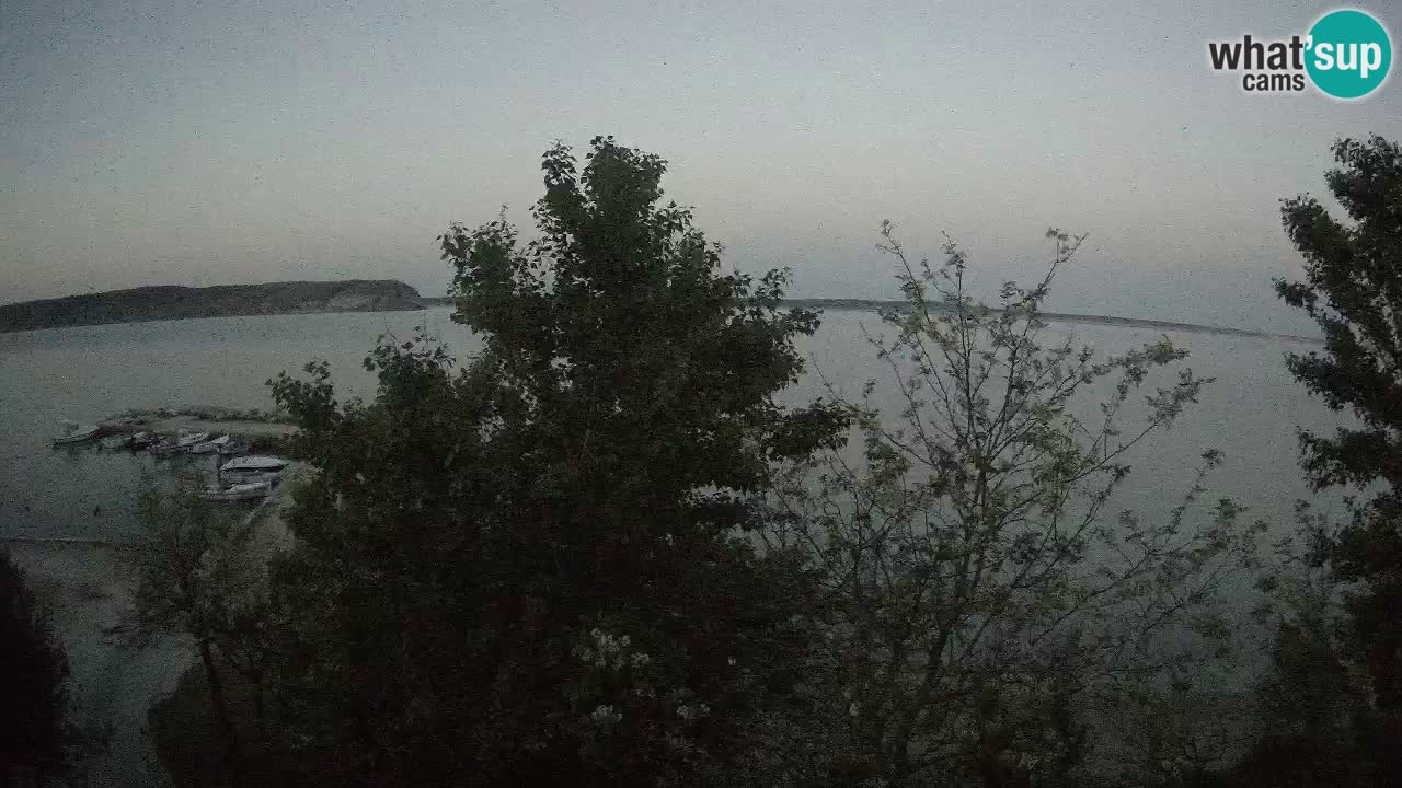Camping Odmoree live webcam Ražanac – Dalmatien