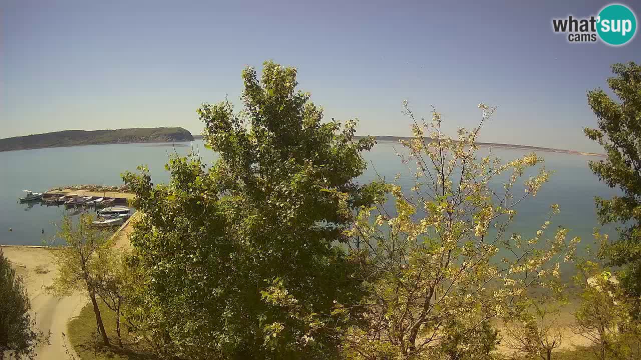 Camping Odmoree live webcam Ražanac – Dalmatien