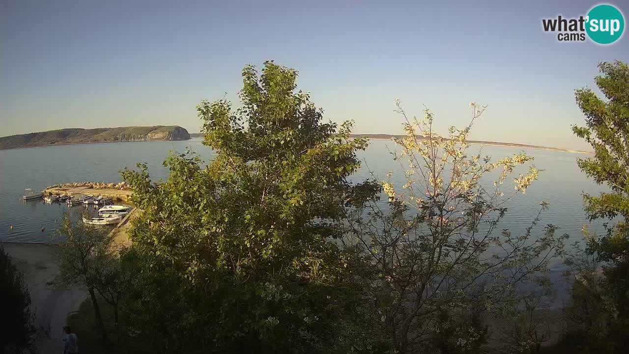 Camping Odmoree live webcam Ražanac – Dalmatien