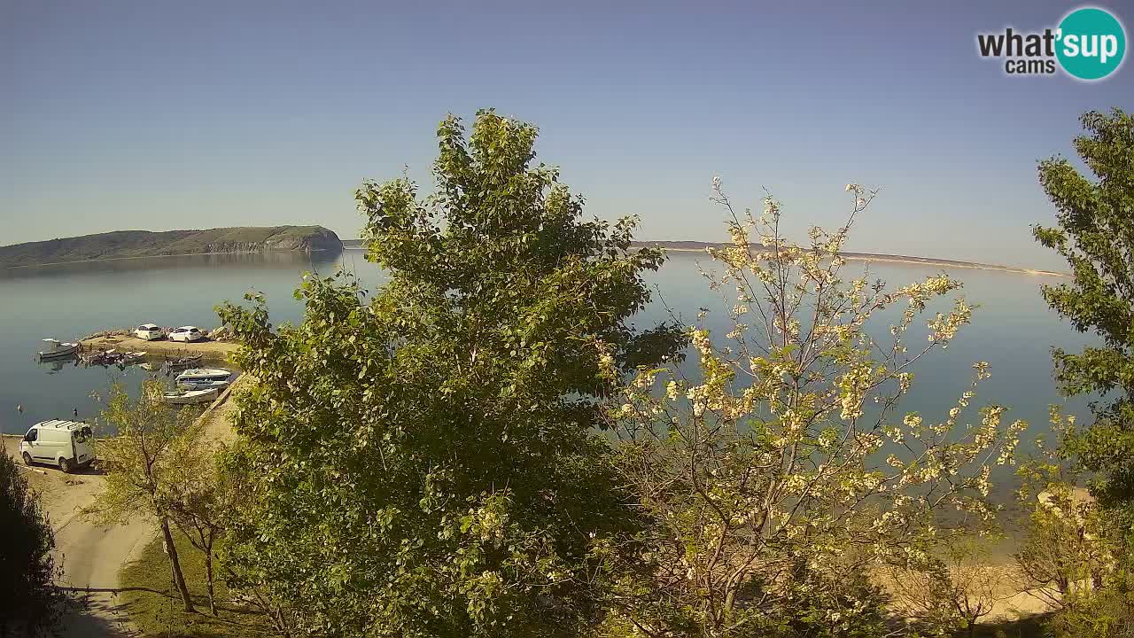 Camping Odmoree live webcam Ražanac – Dalmatien