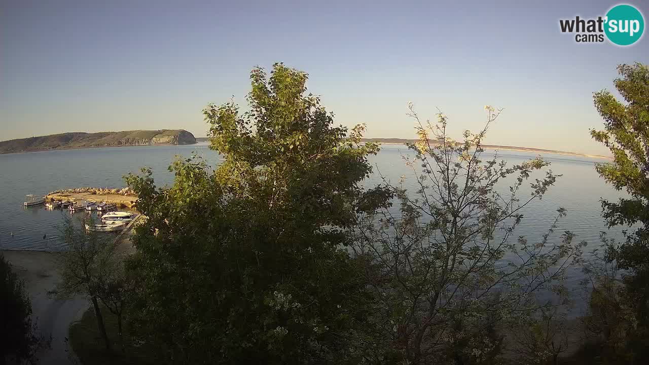 Camping Odmoree live webcam Ražanac – Dalmatien