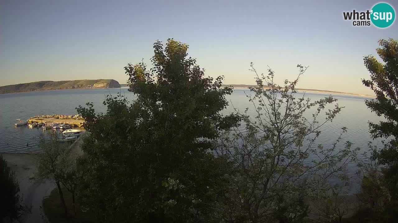 Camping Odmoree live cam Ražanac – Dalmatie