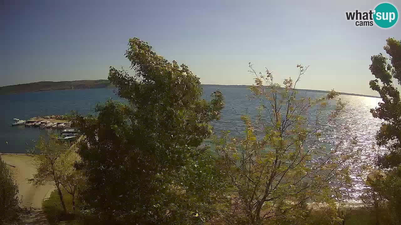 Camping Odmoree web kamera Ražanac – Dalmacija
