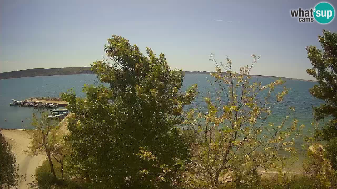 Camping Odmoree camera en vivo Ražanac – Dalmacia