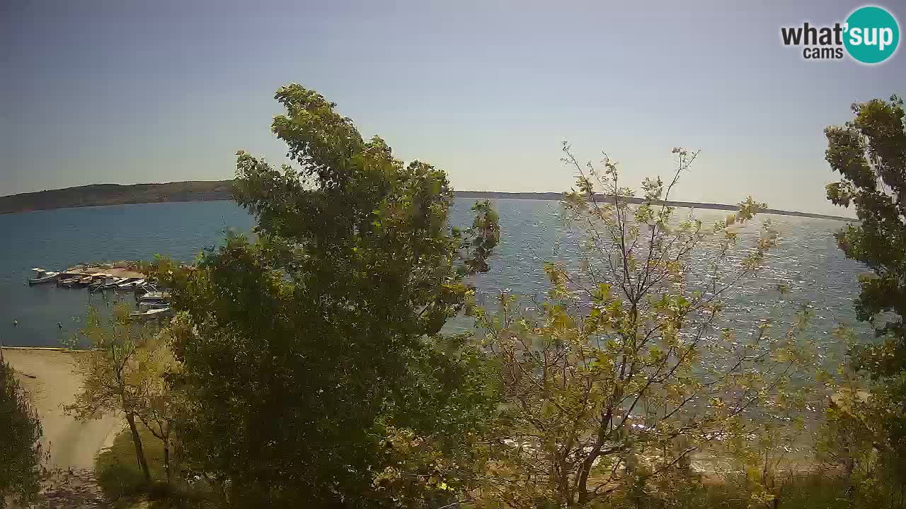 Camping Odmoree camera en vivo Ražanac – Dalmacia