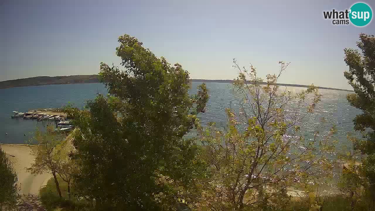 Camping Odmoree web kamera Ražanac – Dalmacija