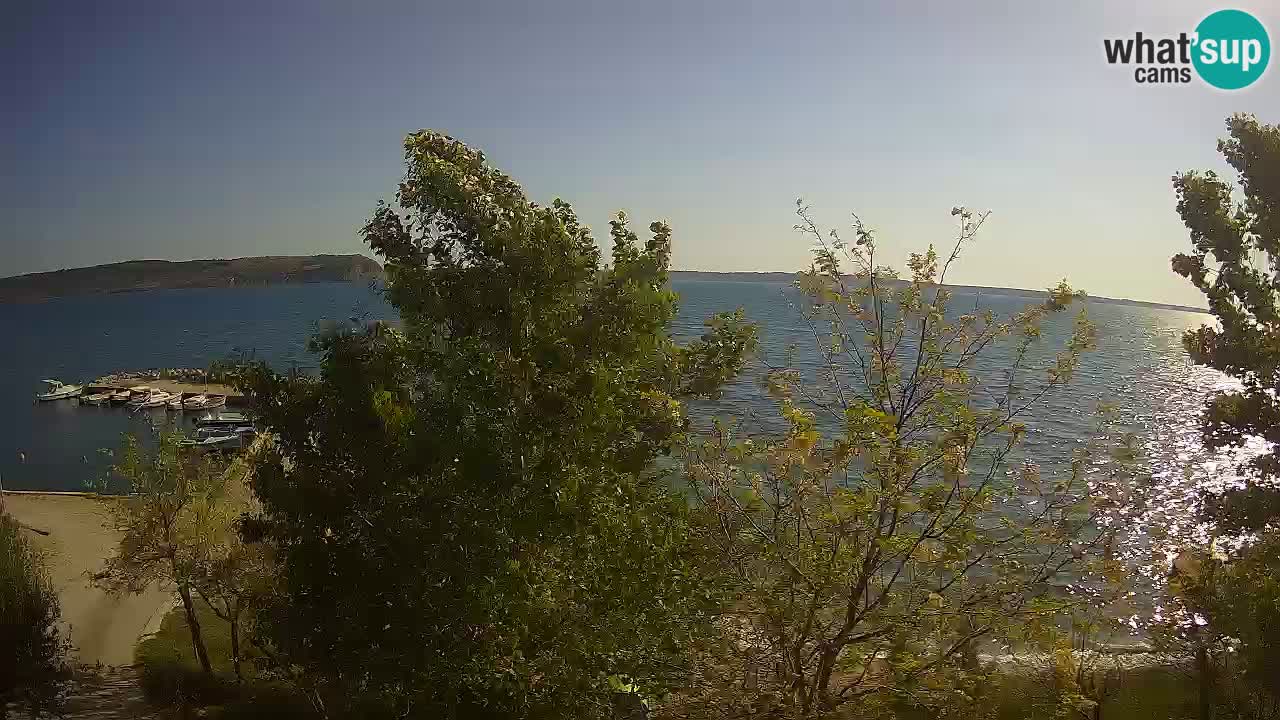Camping Odmoree live cam Ražanac – Dalmatie