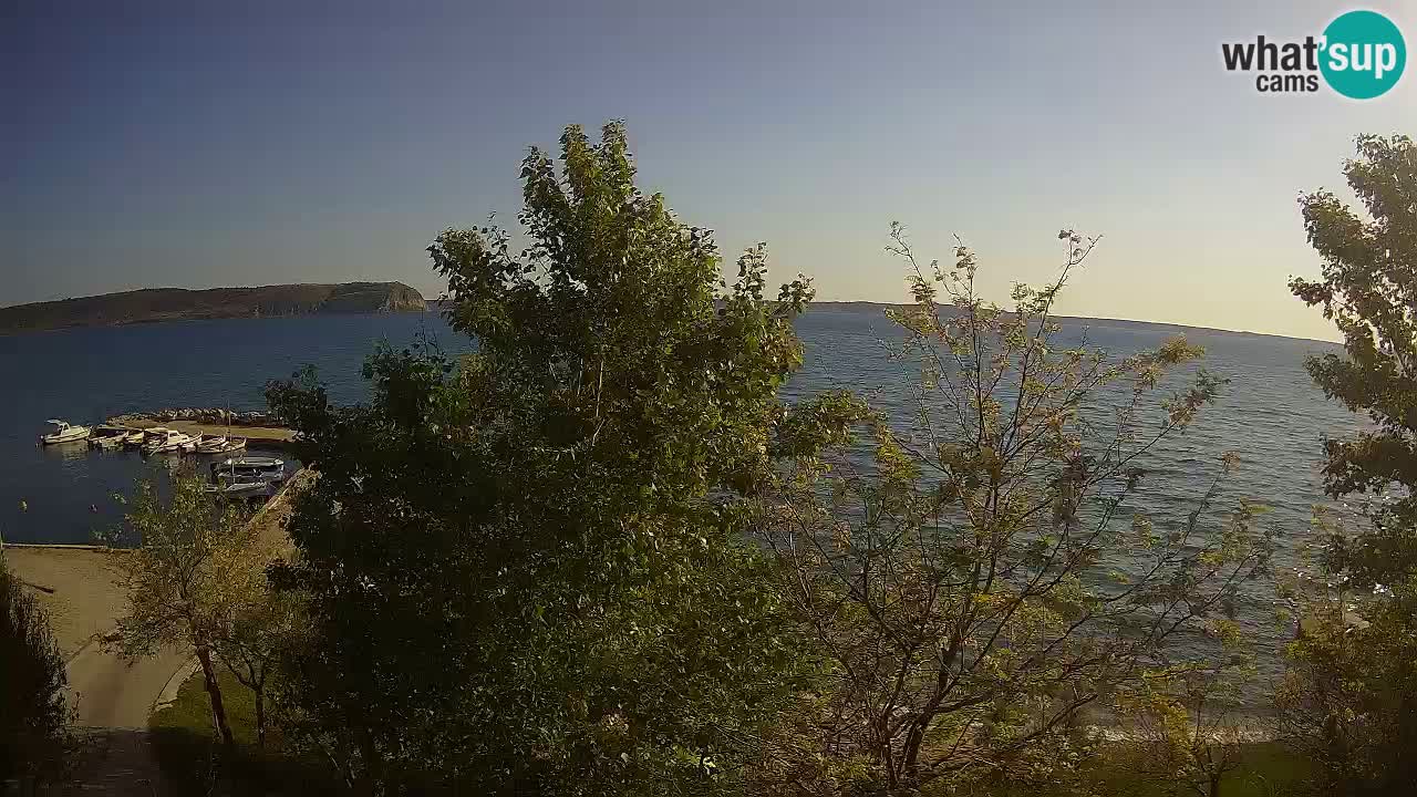 Camping Odmoree live cam Ražanac – Dalmatie