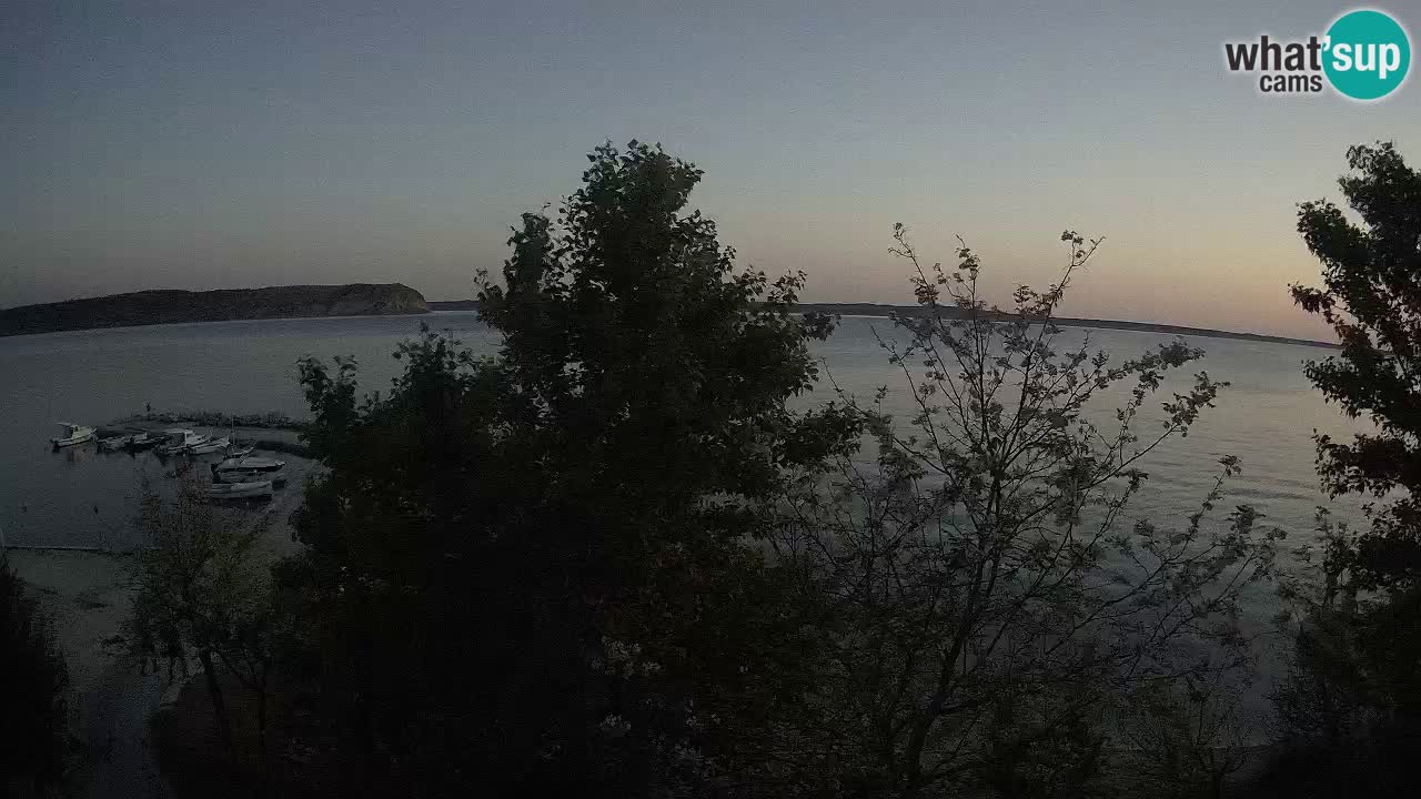 Camping Odmoree webcam Ražanac – Dalmatia